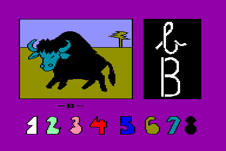 screenshot of the Amstrad CPC game Animalier (l') by GameBase CPC