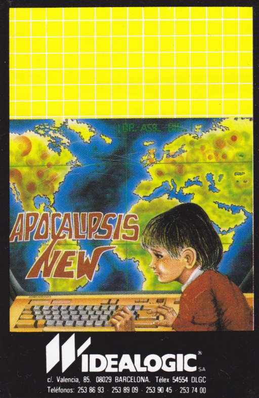 cover of the Amstrad CPC game Apocalipsis New  by GameBase CPC