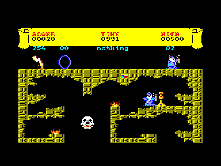 screenshot of the Amstrad CPC game Apprentice (the) by GameBase CPC