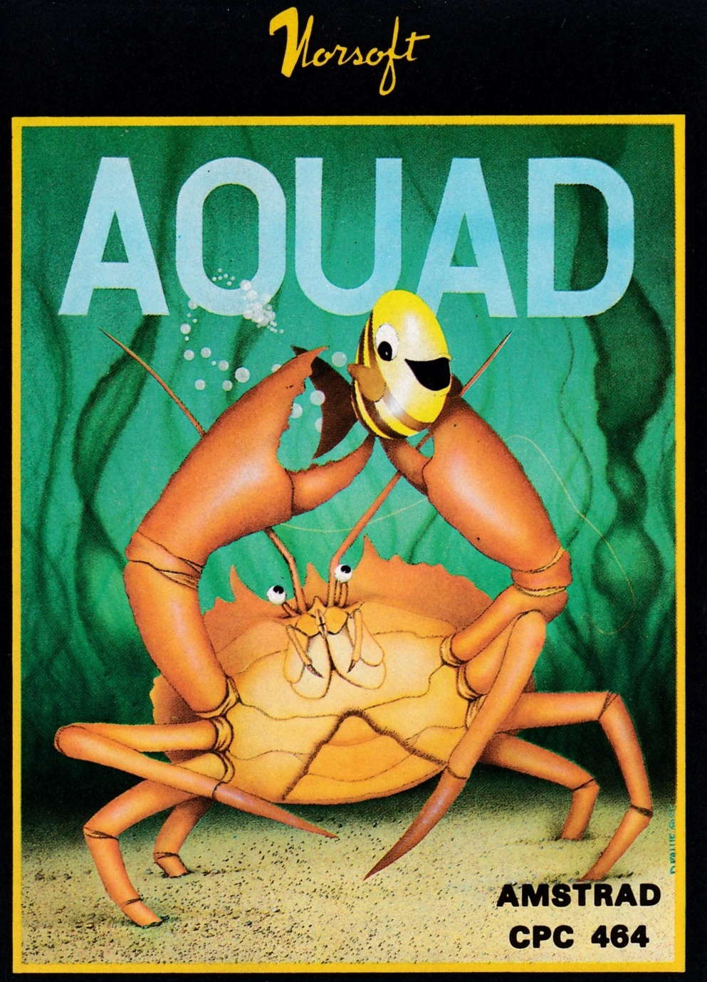 cover of the Amstrad CPC game Aquad  by GameBase CPC
