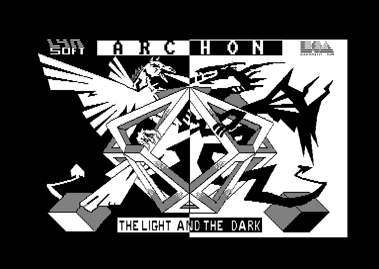 screenshot of the Amstrad CPC game Archon Collection (the) by GameBase CPC
