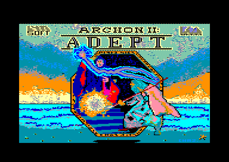 screenshot of the Amstrad CPC game Archon Collection (the) by GameBase CPC