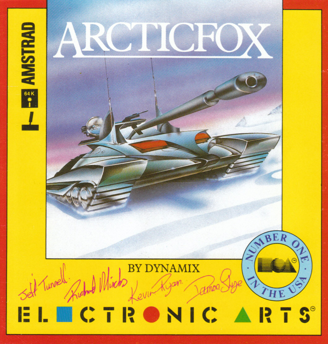cover of the Amstrad CPC game Arcticfox  by GameBase CPC