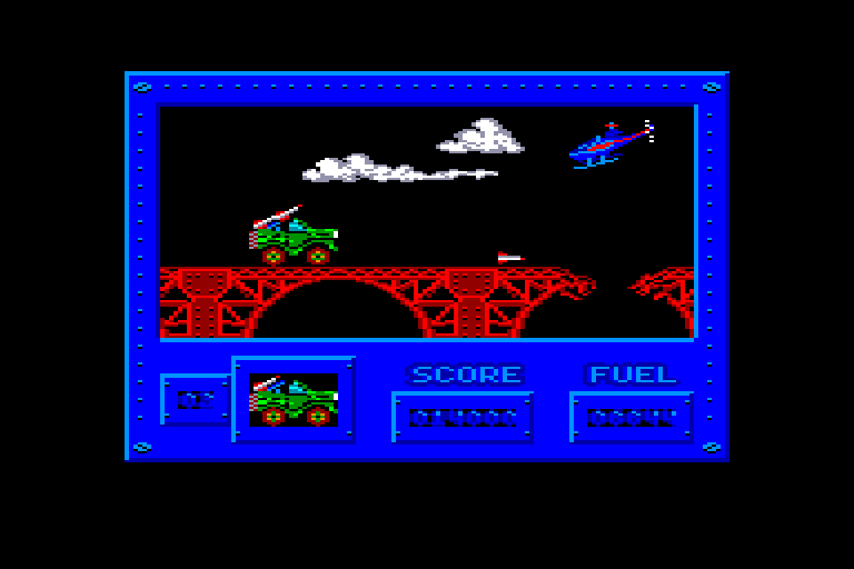 screenshot of the Amstrad CPC game Army Moves by GameBase CPC