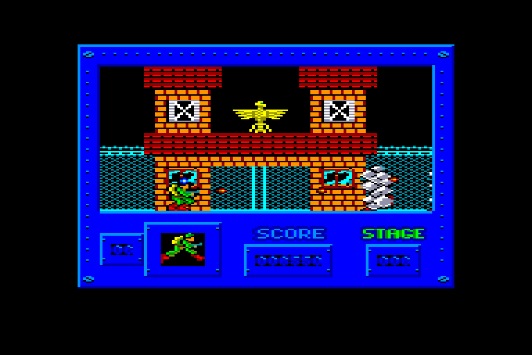 screenshot of the Amstrad CPC game Army Moves by GameBase CPC