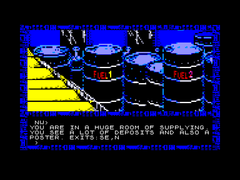 screenshot of the Amstrad CPC game Arquimedes XXI by GameBase CPC