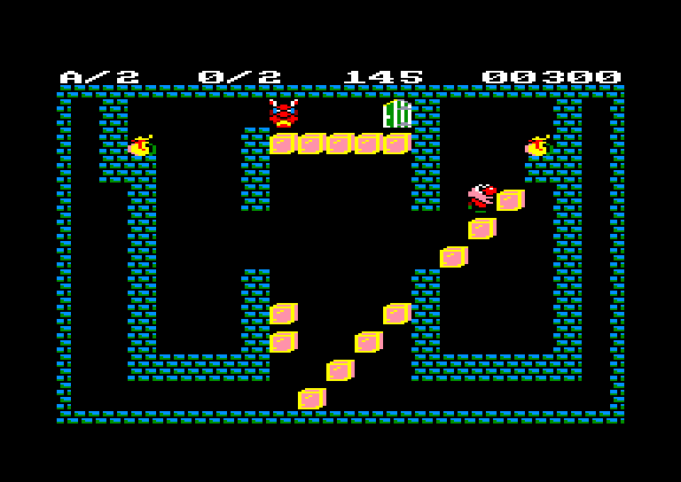 screenshot of the Amstrad CPC game Arsene lapin by GameBase CPC