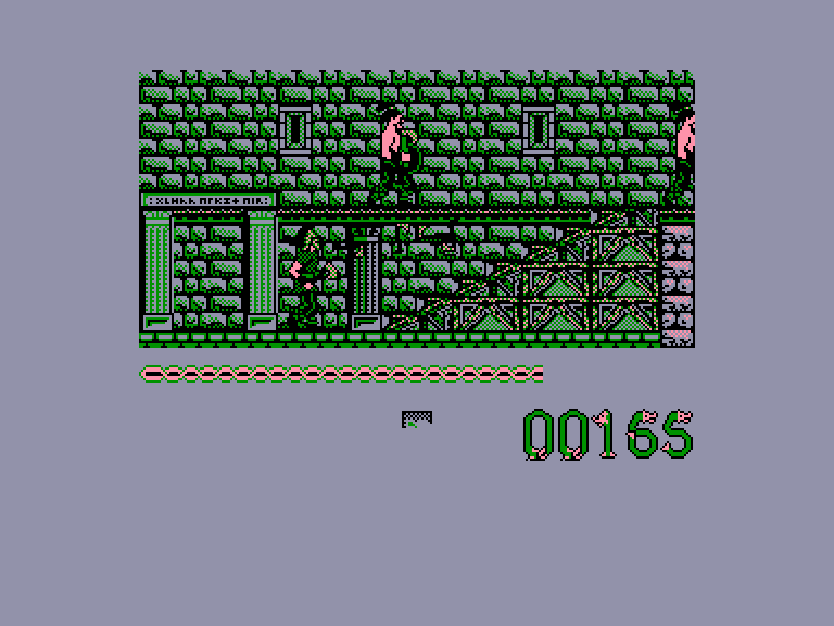 screenshot of the Amstrad CPC game Artura by GameBase CPC