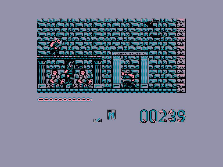 screenshot of the Amstrad CPC game Artura by GameBase CPC