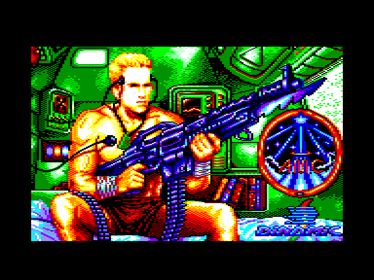 screenshot of the Amstrad CPC game A.M.C. by GameBase CPC