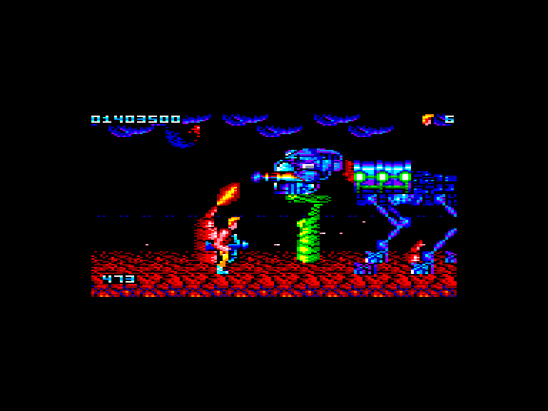 screenshot of the Amstrad CPC game A.M.C. by GameBase CPC