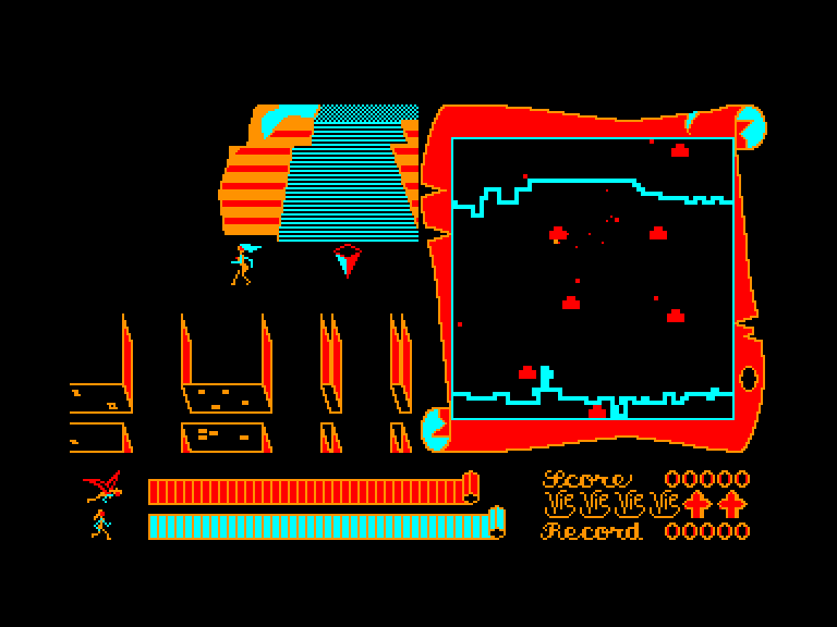 screenshot of the Amstrad CPC game Atahualpa by GameBase CPC