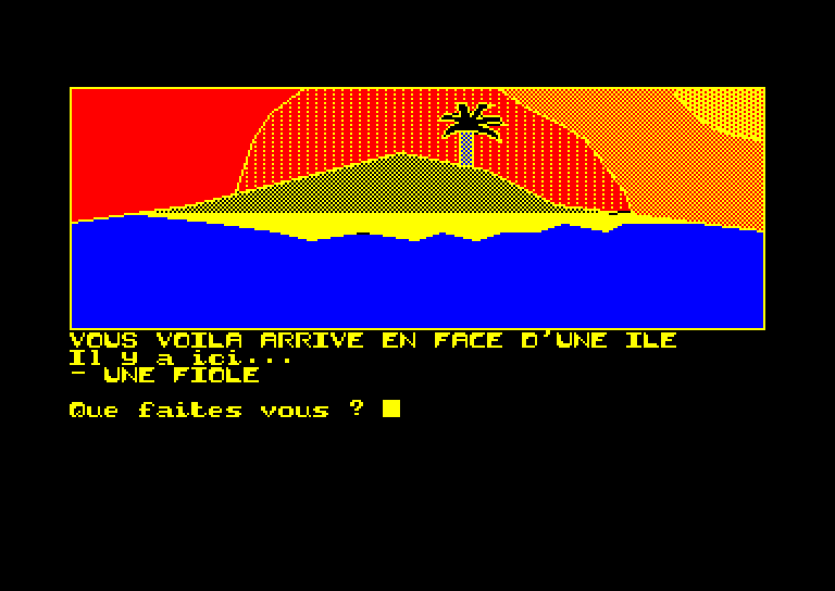 screenshot of the Amstrad CPC game Atlantis by GameBase CPC