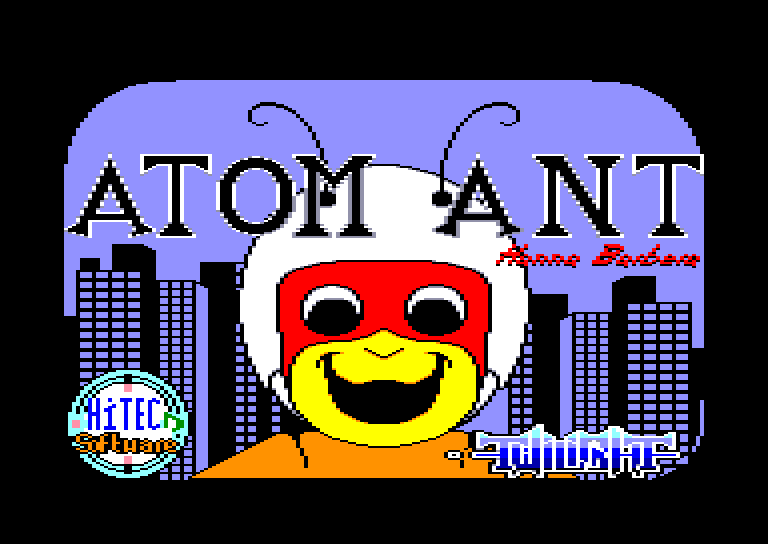 screenshot of the Amstrad CPC game Atom Ant by GameBase CPC