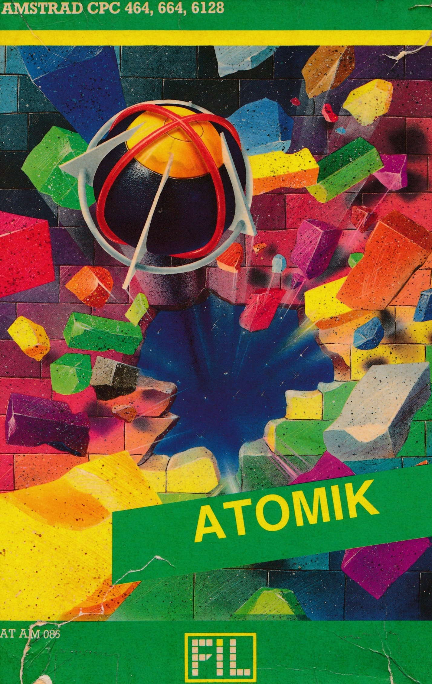 cover of the Amstrad CPC game Atomik  by GameBase CPC