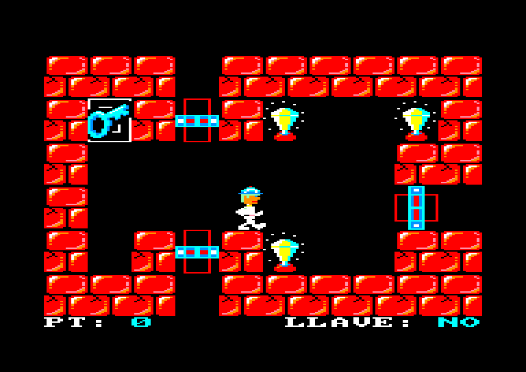 screenshot of the Amstrad CPC game Aton by GameBase CPC