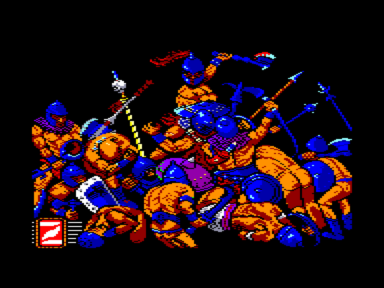 screenshot of the Amstrad CPC game Atrog by GameBase CPC