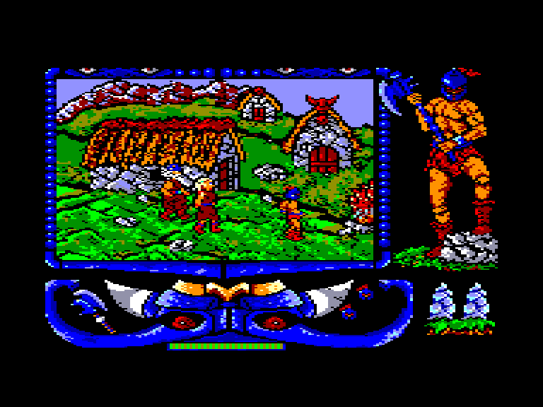 screenshot of the Amstrad CPC game Atrog by GameBase CPC