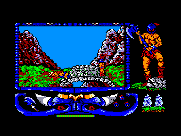 screenshot of the Amstrad CPC game Atrog by GameBase CPC