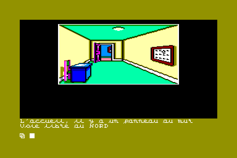 screenshot of the Amstrad CPC game Attentat by GameBase CPC