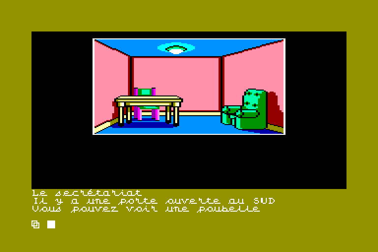 screenshot of the Amstrad CPC game Attentat by GameBase CPC