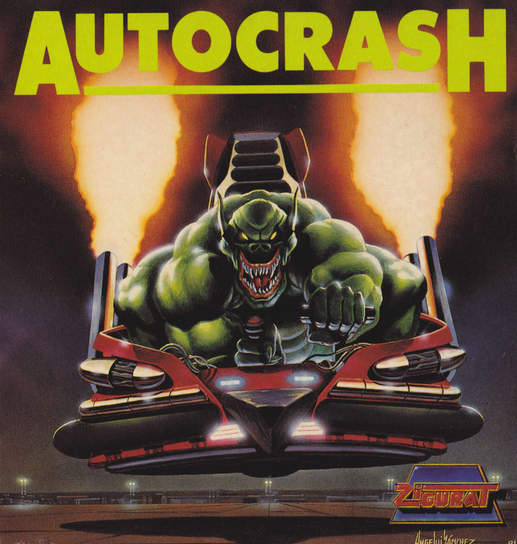 cover of the Amstrad CPC game Autocrash  by GameBase CPC