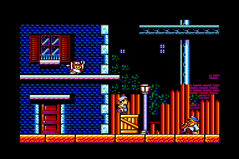 screenshot of the Amstrad CPC game Aventures de Moktar (les) by GameBase CPC