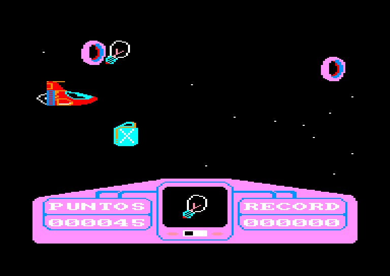 screenshot of the Amstrad CPC game Axy by GameBase CPC