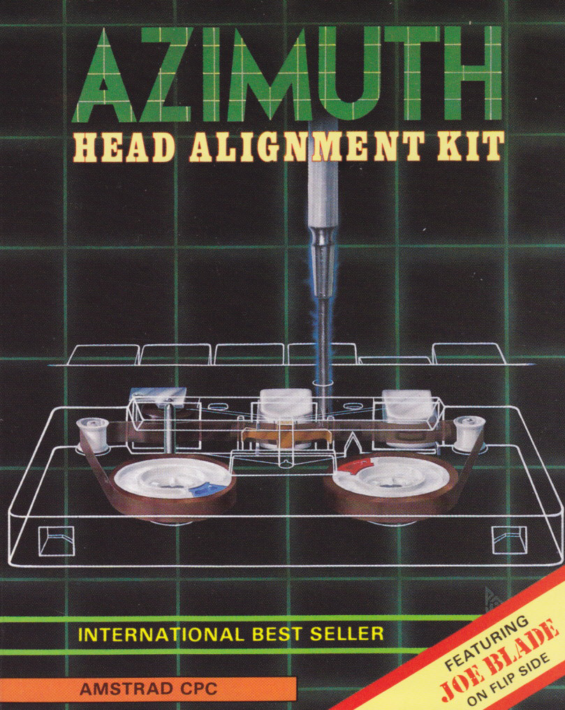 screenshot of the Amstrad CPC game Azimuth Head Alignment Kit by GameBase CPC
