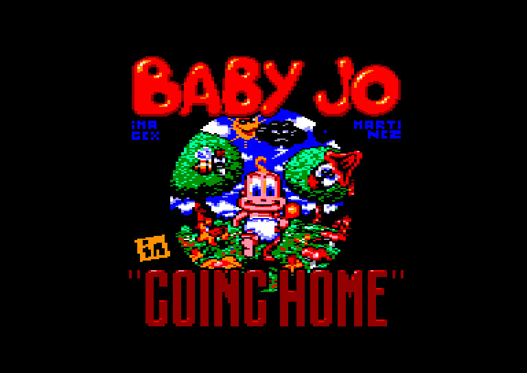 screenshot of the Amstrad CPC game Baby Jo by GameBase CPC