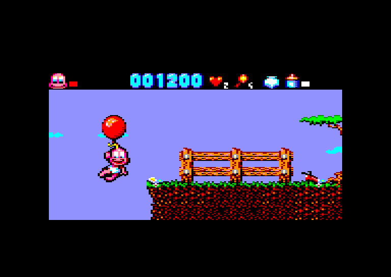 screenshot of the Amstrad CPC game Baby Jo by GameBase CPC