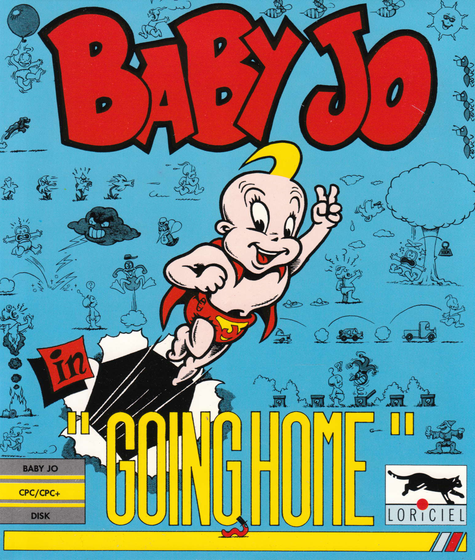 cover of the Amstrad CPC game Baby Jo  by GameBase CPC