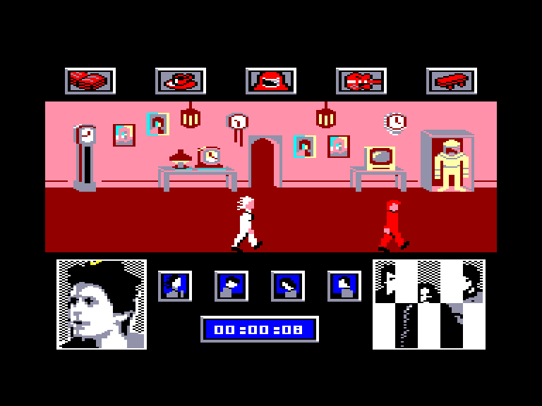 screenshot of the Amstrad CPC game Back to the Future by GameBase CPC