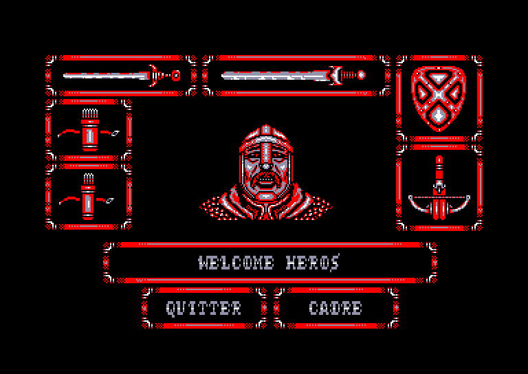 screenshot of the Amstrad CPC game Back to the golden age by GameBase CPC
