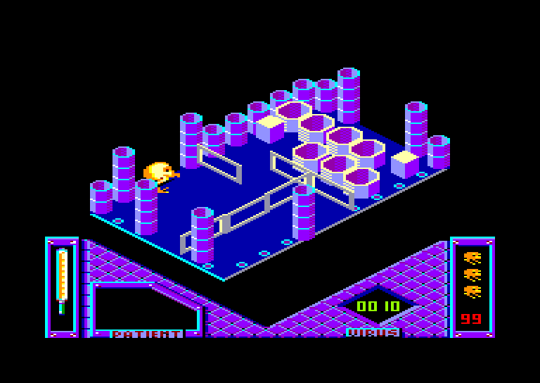 screenshot of the Amstrad CPC game Bactron by GameBase CPC