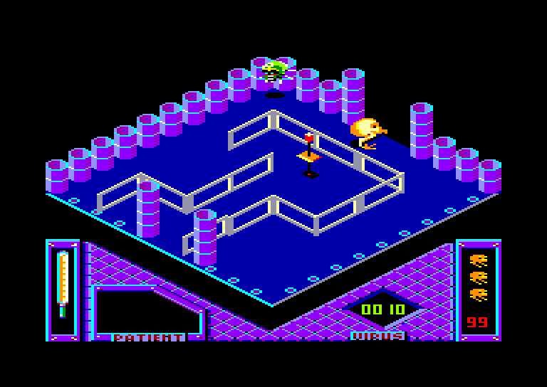 screenshot of the Amstrad CPC game Bactron by GameBase CPC