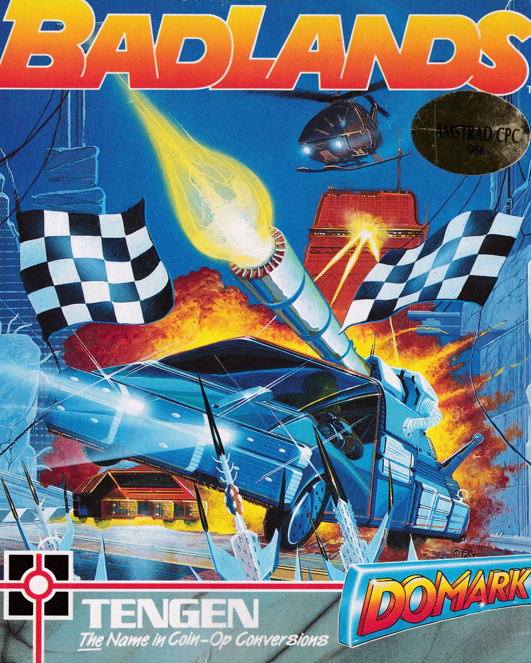 cover of the Amstrad CPC game Badlands  by GameBase CPC