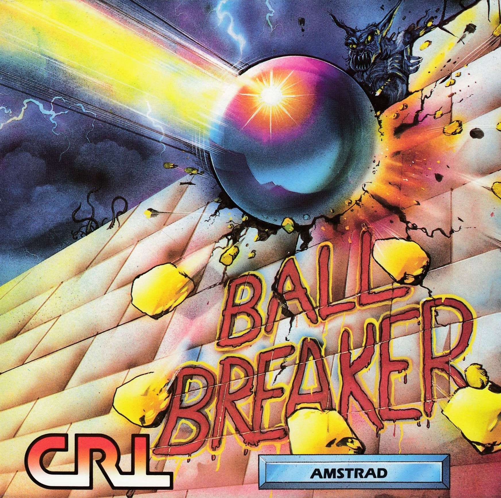 cover of the Amstrad CPC game Ball Breaker  by GameBase CPC