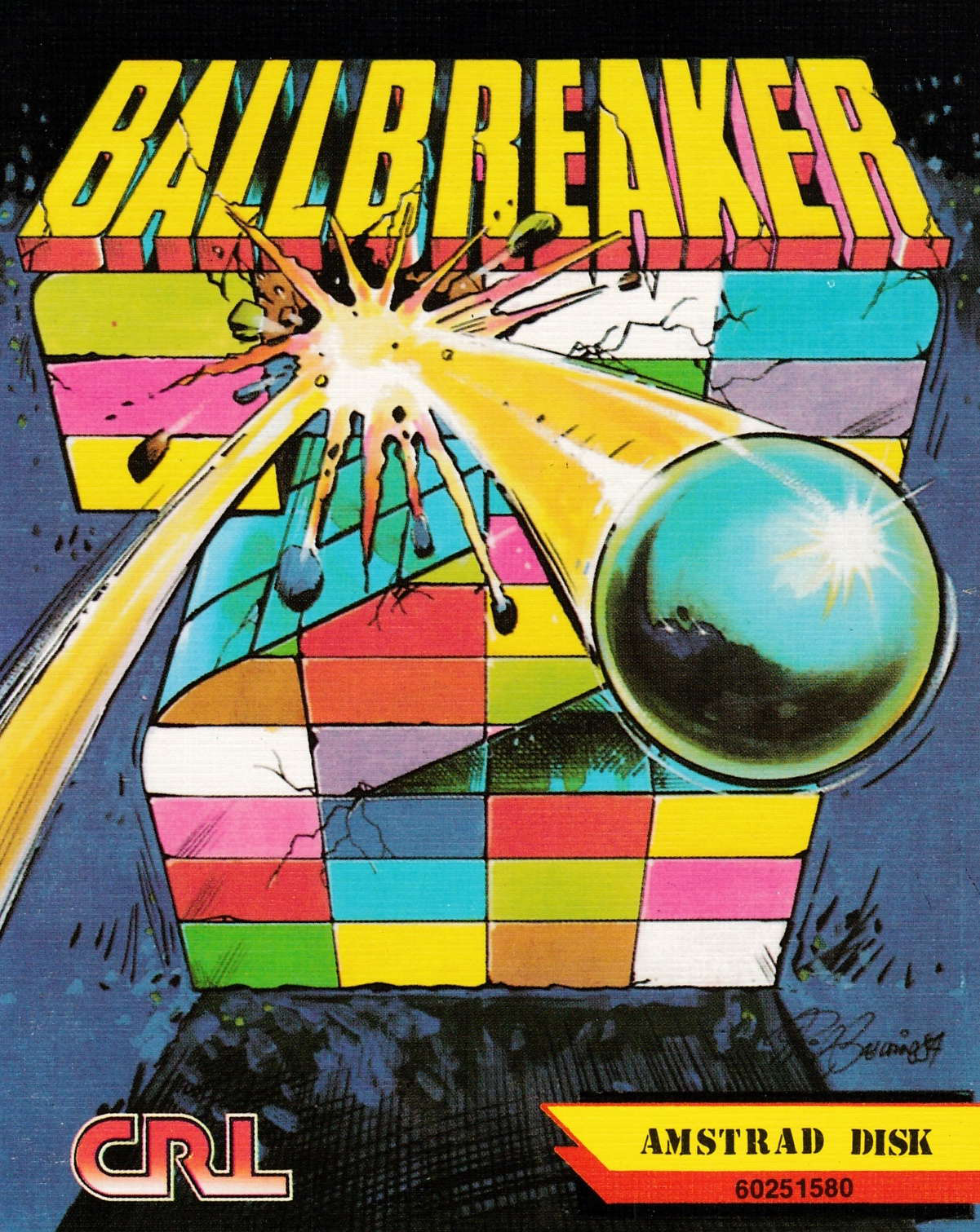 cover of the Amstrad CPC game Ball Breaker II  by GameBase CPC