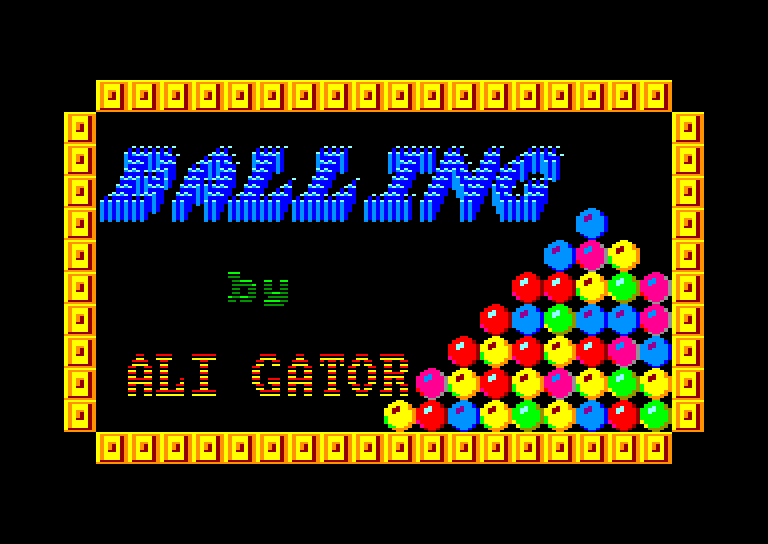 cover of the Amstrad CPC game Balling  by GameBase CPC