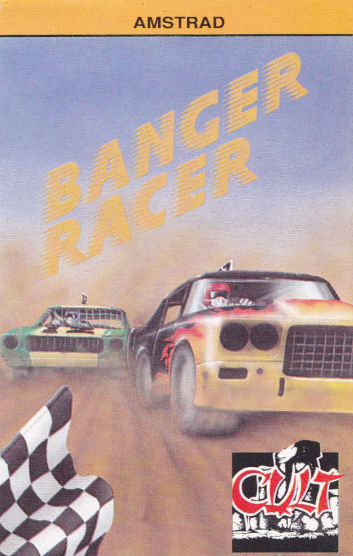 cover of the Amstrad CPC game Banger Racer  by GameBase CPC