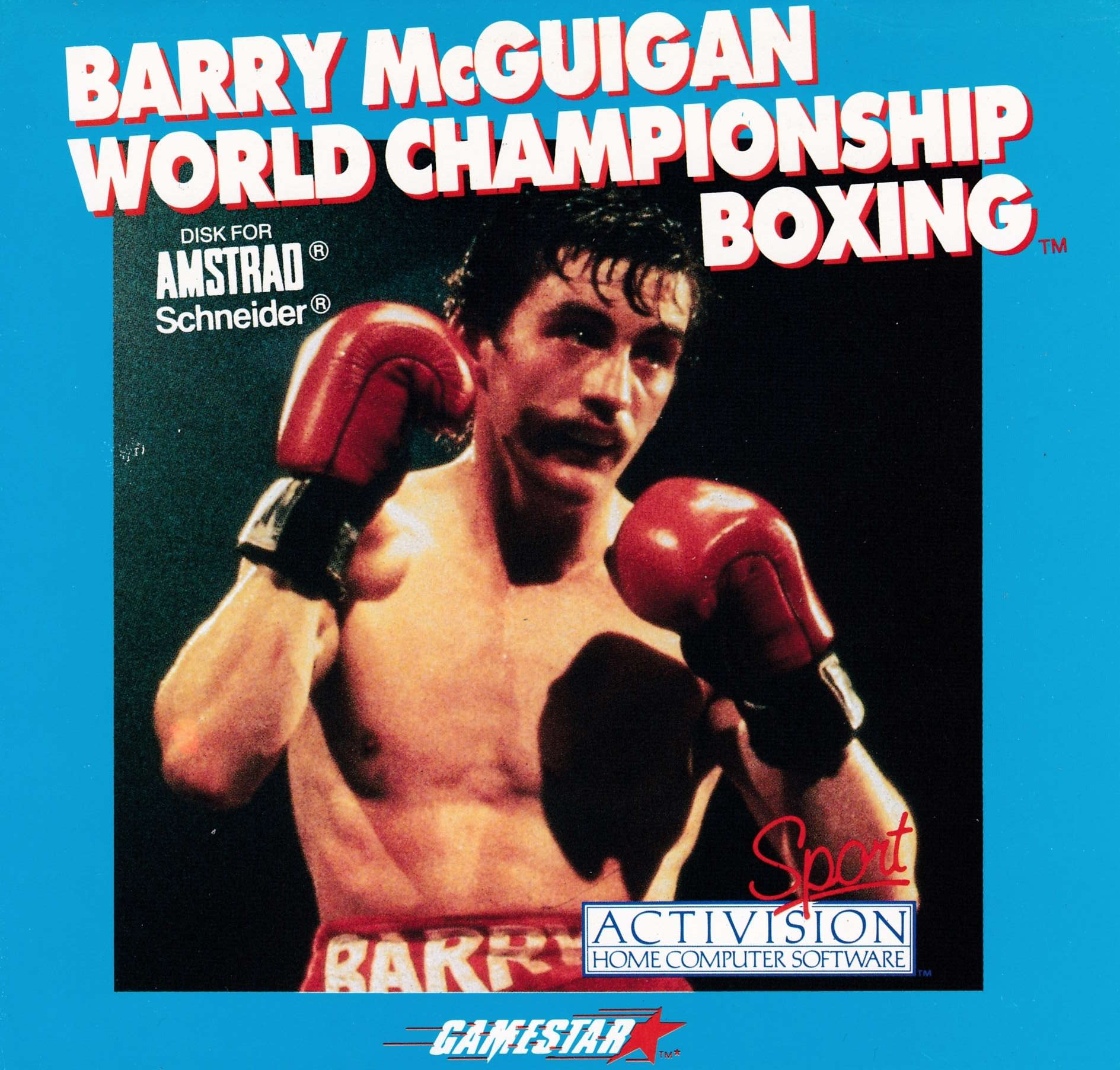 cover of the Amstrad CPC game Barry McGuigan World Championship Boxing  by GameBase CPC