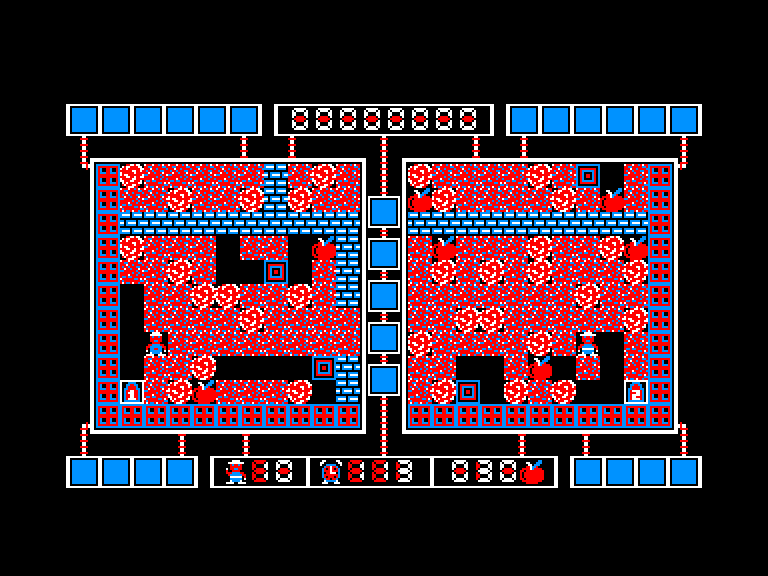 screenshot of the Amstrad CPC game Barthels Dash by GameBase CPC