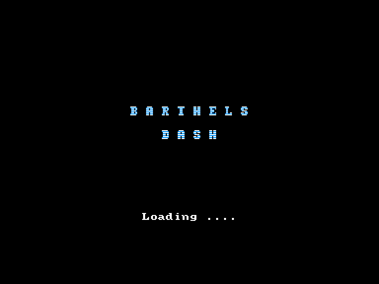 cover of the Amstrad CPC game Barthels Dash  by GameBase CPC