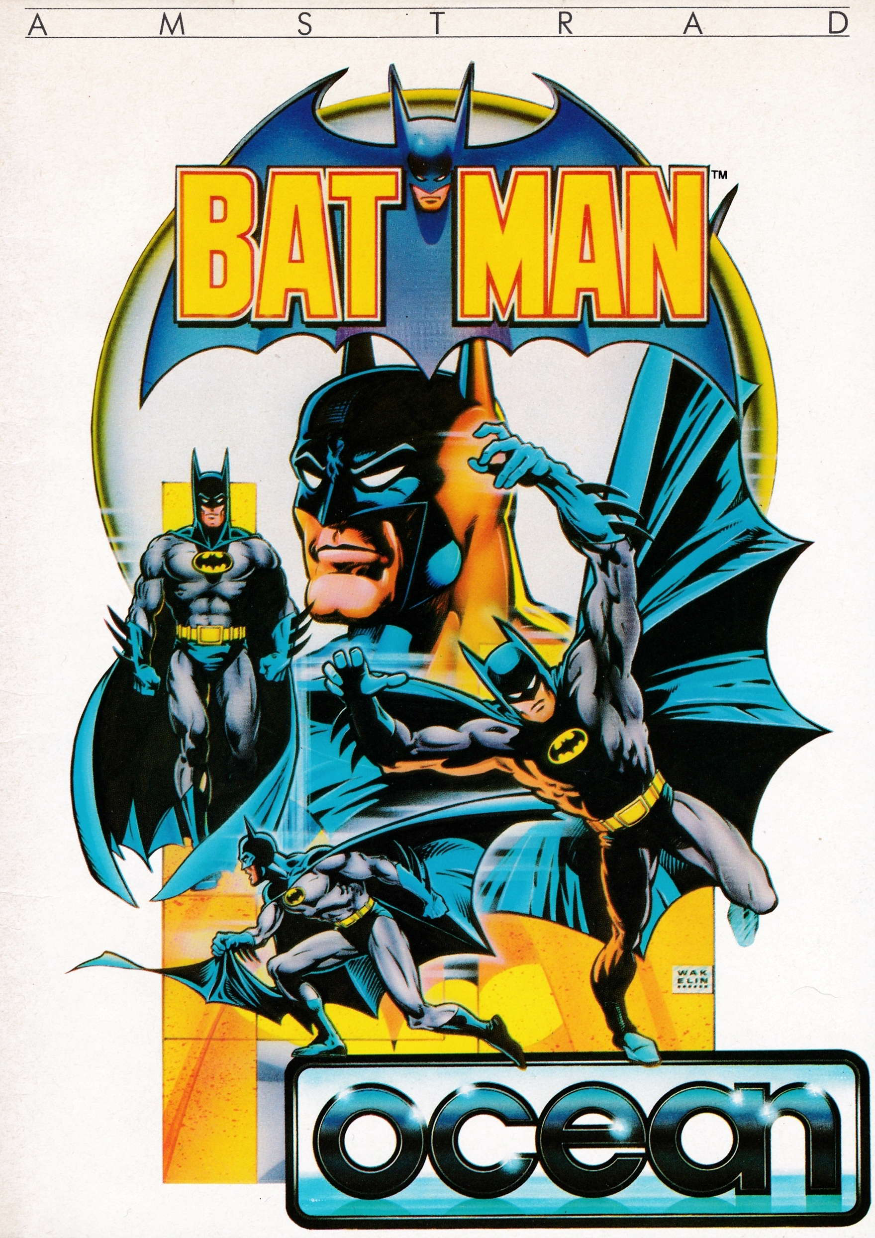 screenshot of the Amstrad CPC game Batman by GameBase CPC