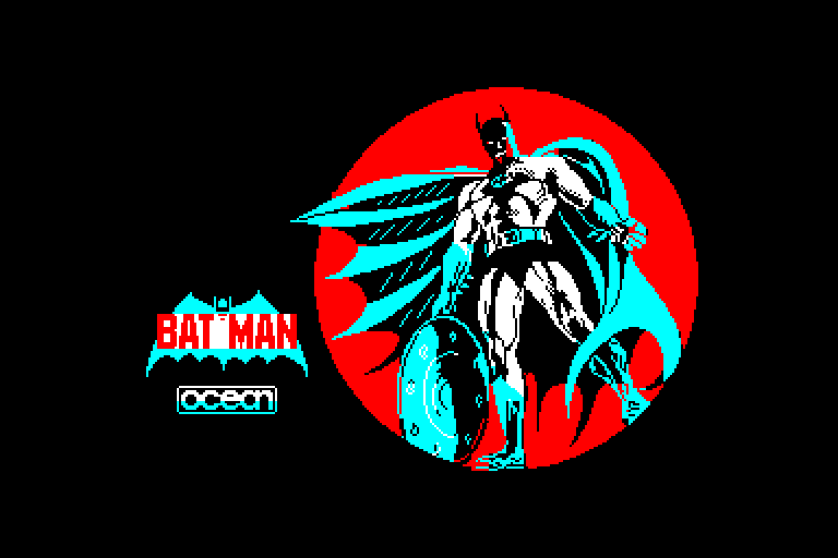 screenshot of the Amstrad CPC game Batman by GameBase CPC