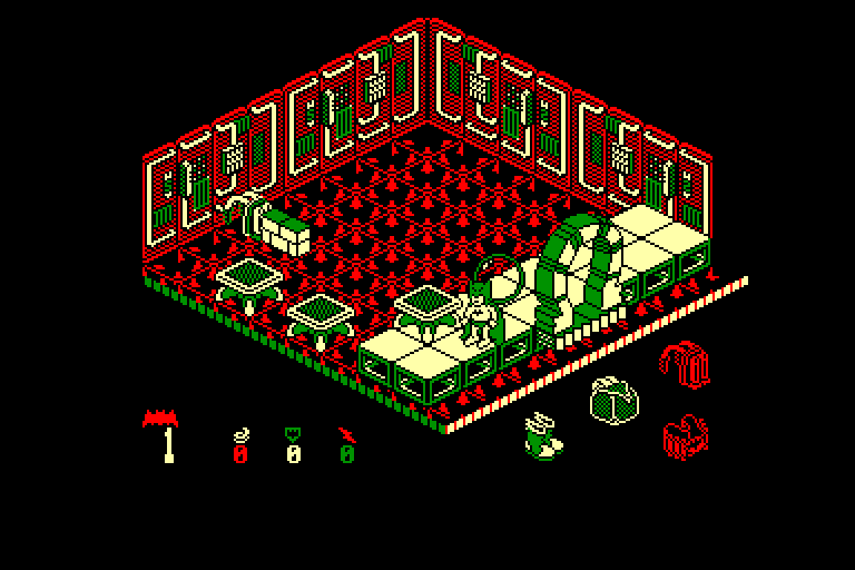 screenshot of the Amstrad CPC game Batman by GameBase CPC