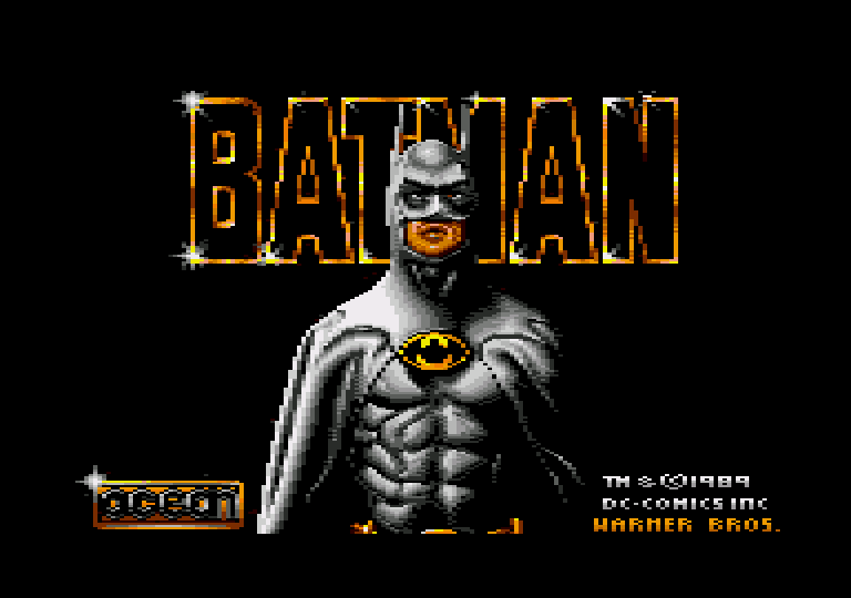 screenshot of the Amstrad CPC game Batman by GameBase CPC