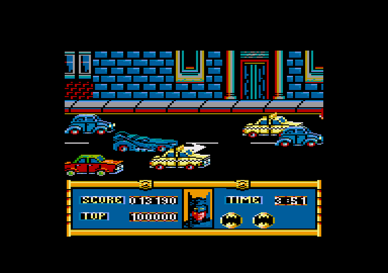 screenshot of the Amstrad CPC game Batman by GameBase CPC