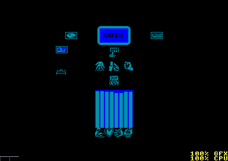 screenshot of the Amstrad CPC game Batman The Caped Crusader by GameBase CPC